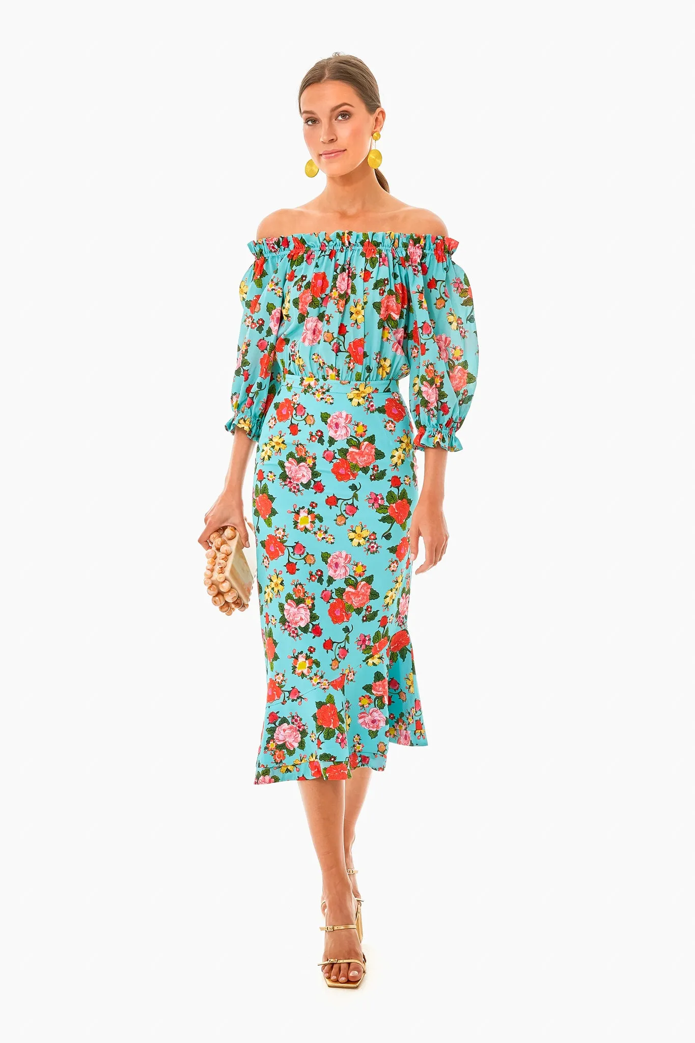 Azure Dahlia Grace Dress