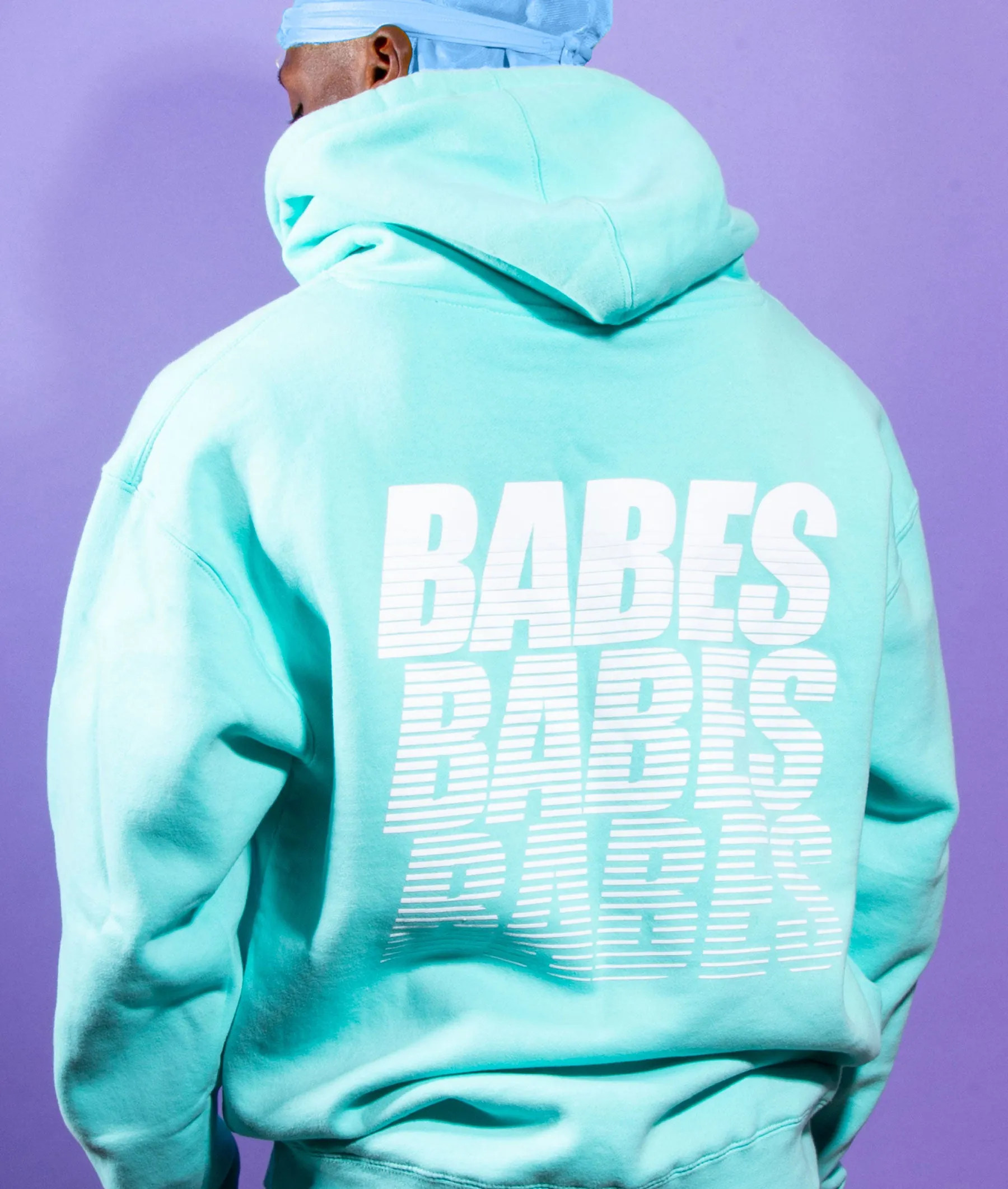 BABES MINT HOODIE