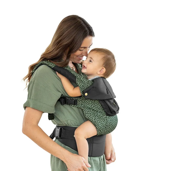 Baby Carrier Newborn To Toddler Complete Luxe In Speckled Succulent