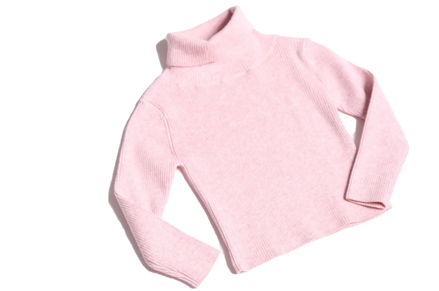 BABY SLIM FIT RIBBED TURTLENECK