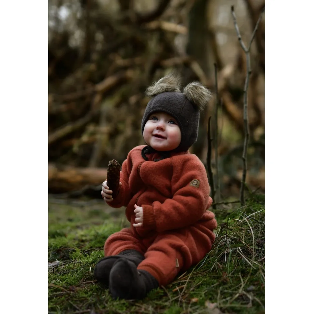 Baby Wool Pants - Ginger Bread