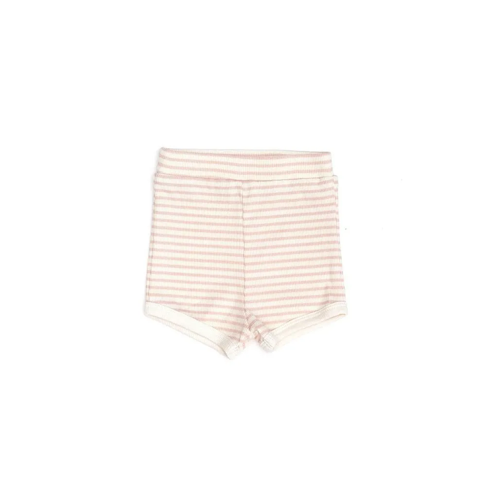 Baby/Toddler's Embroidery Ice Cream Print T-shirt and Shorts