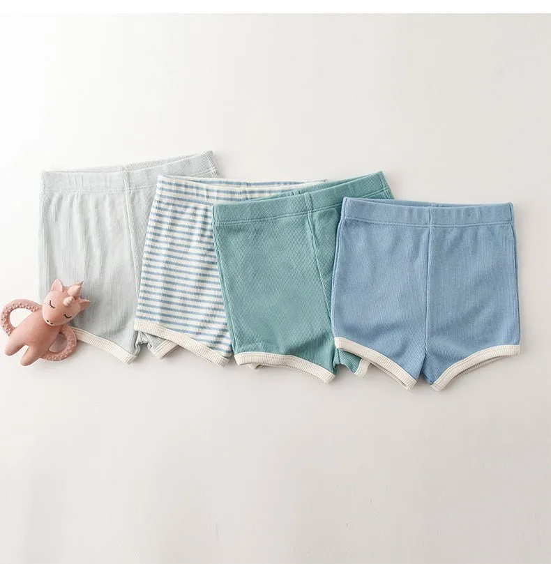 Baby/Toddler's Embroidery Ice Cream Print T-shirt and Shorts