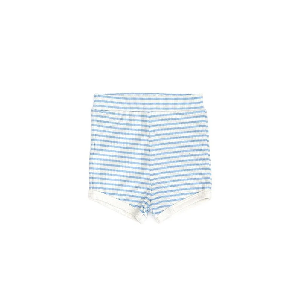Baby/Toddler's Embroidery Ice Cream Print T-shirt and Shorts