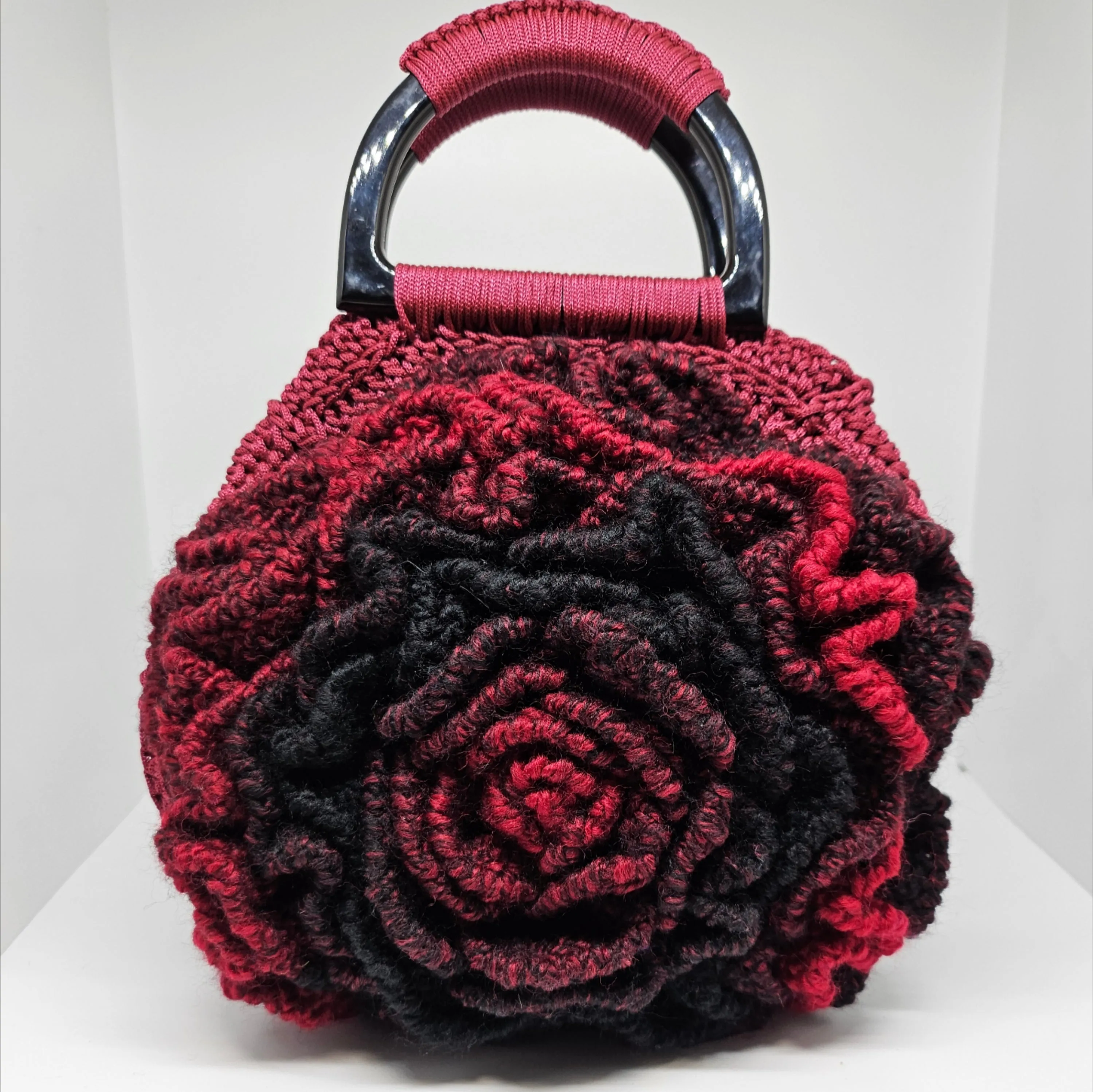 BACCARA-3D Rose Crossbody Bag