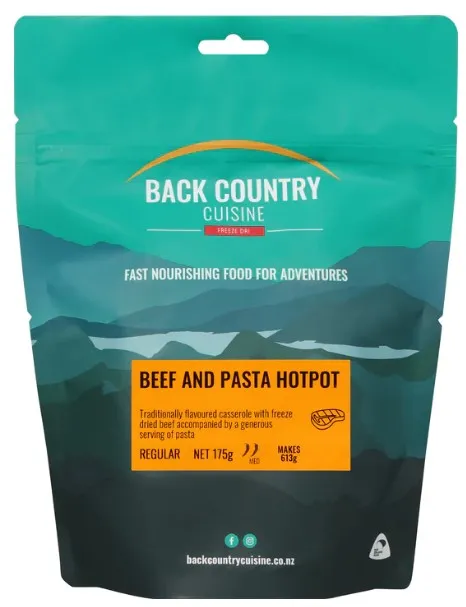 Back Country Cuisine - Beef And Pasta Hotpot