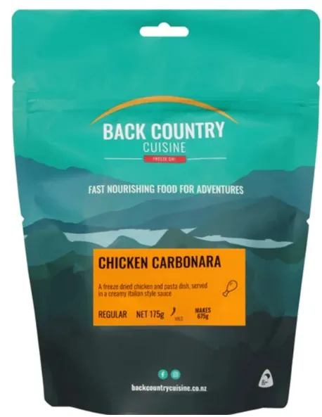 Back Country Cuisine - Chicken Carbonara