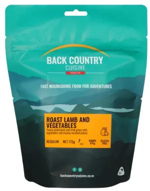 Back Country Cuisine - Roast Lamb & Vegetables