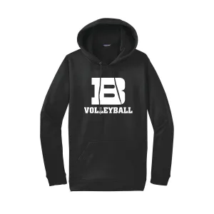 Badin Girls Volleyball 2020 - Fleece Hooded Pullover (Black)