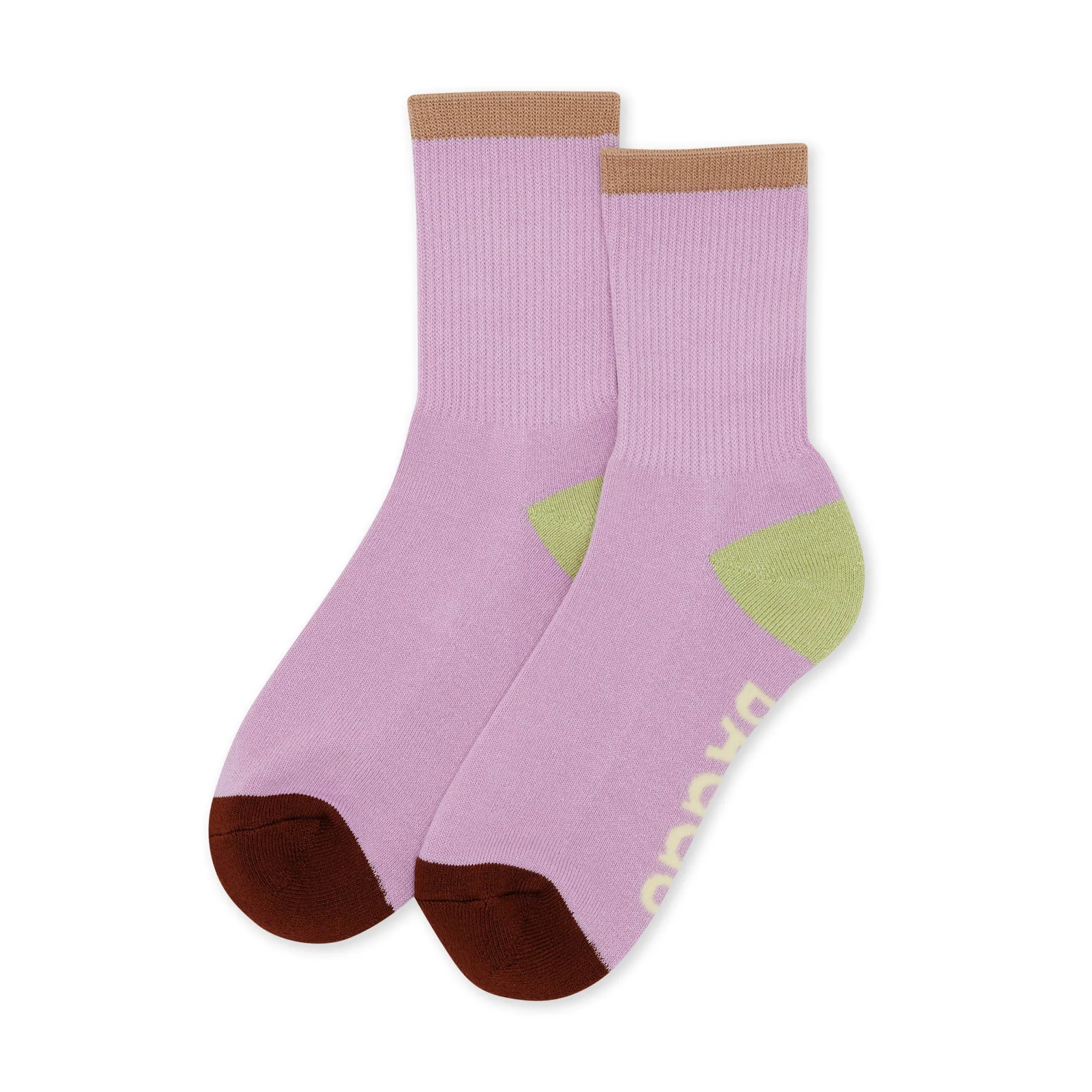Baggu Ribbed Socks - Peony Mix