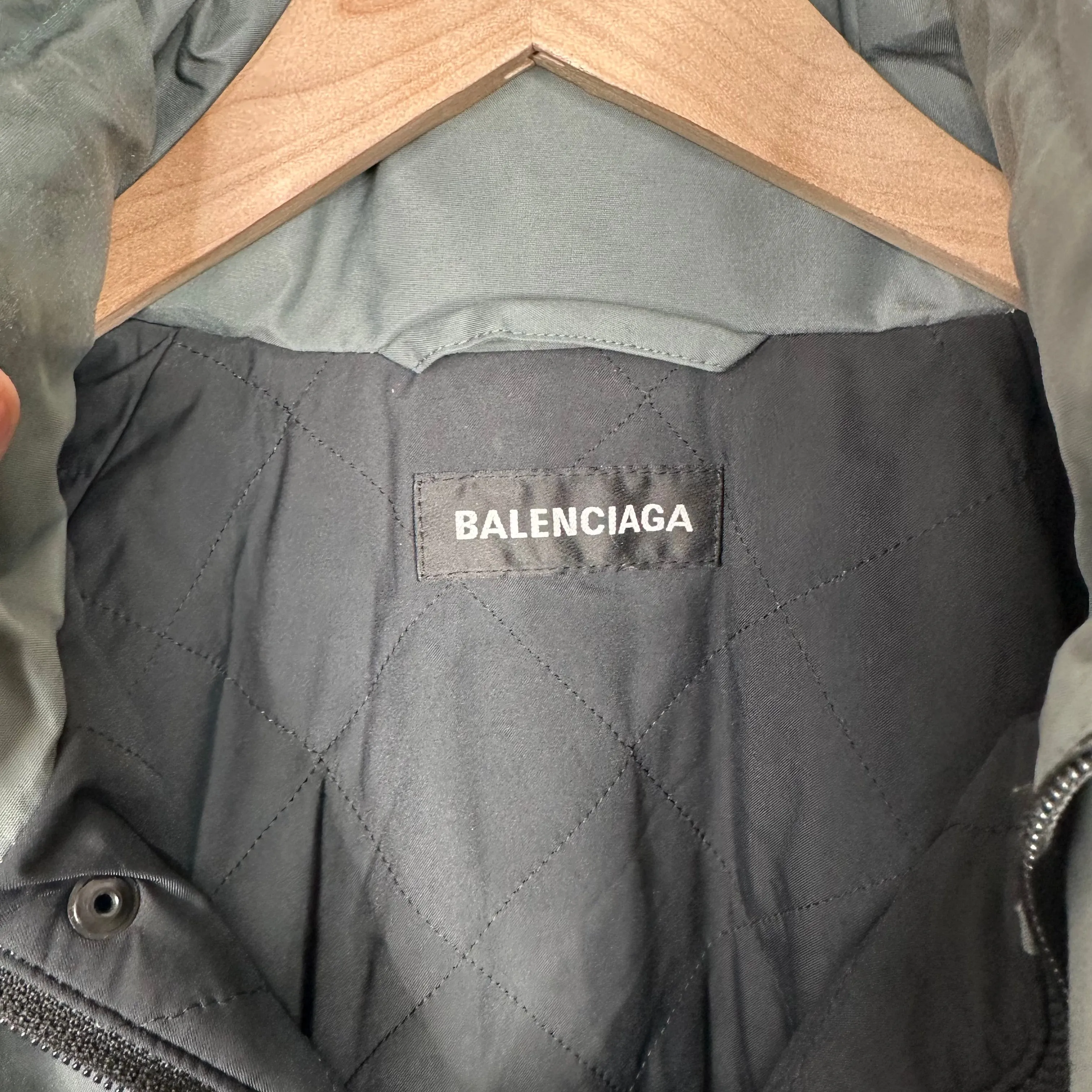 Balenciaga Padded 3M Cargo Jacket
