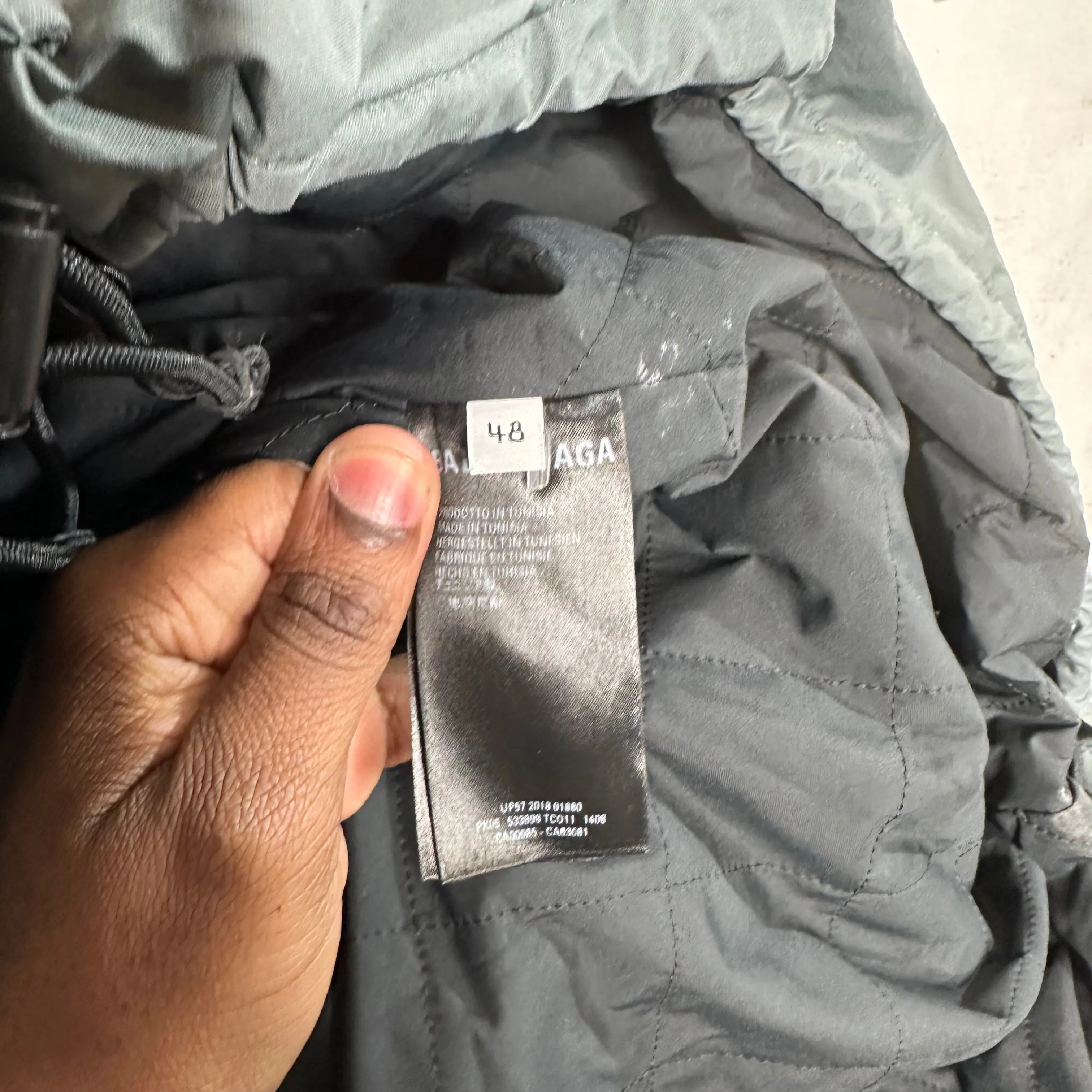 Balenciaga Padded 3M Cargo Jacket