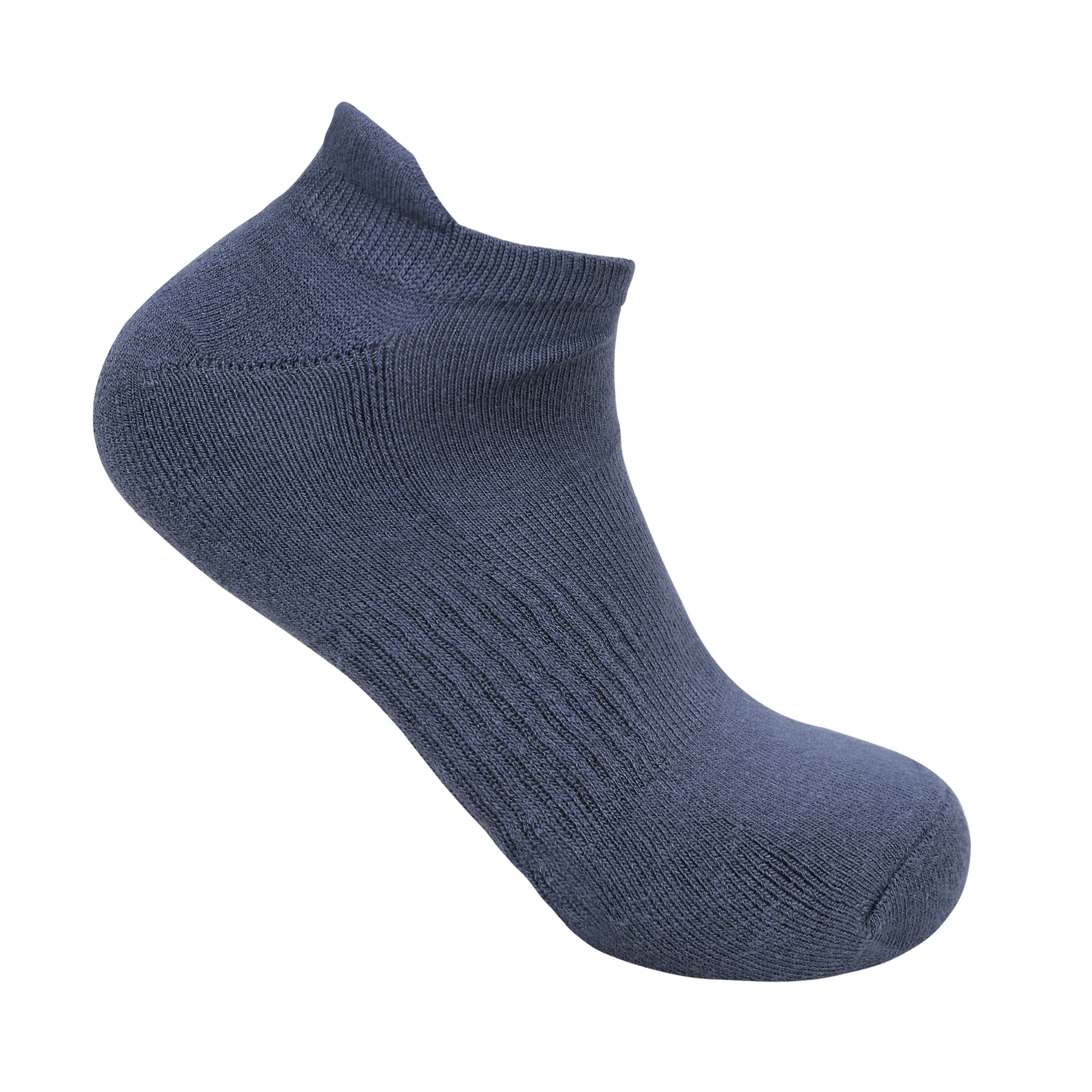 Balenzia Men's Bamboo Grey Low-cuts Socks | Pack of 3