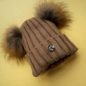 B&B Double Pom Pom - Peanut
