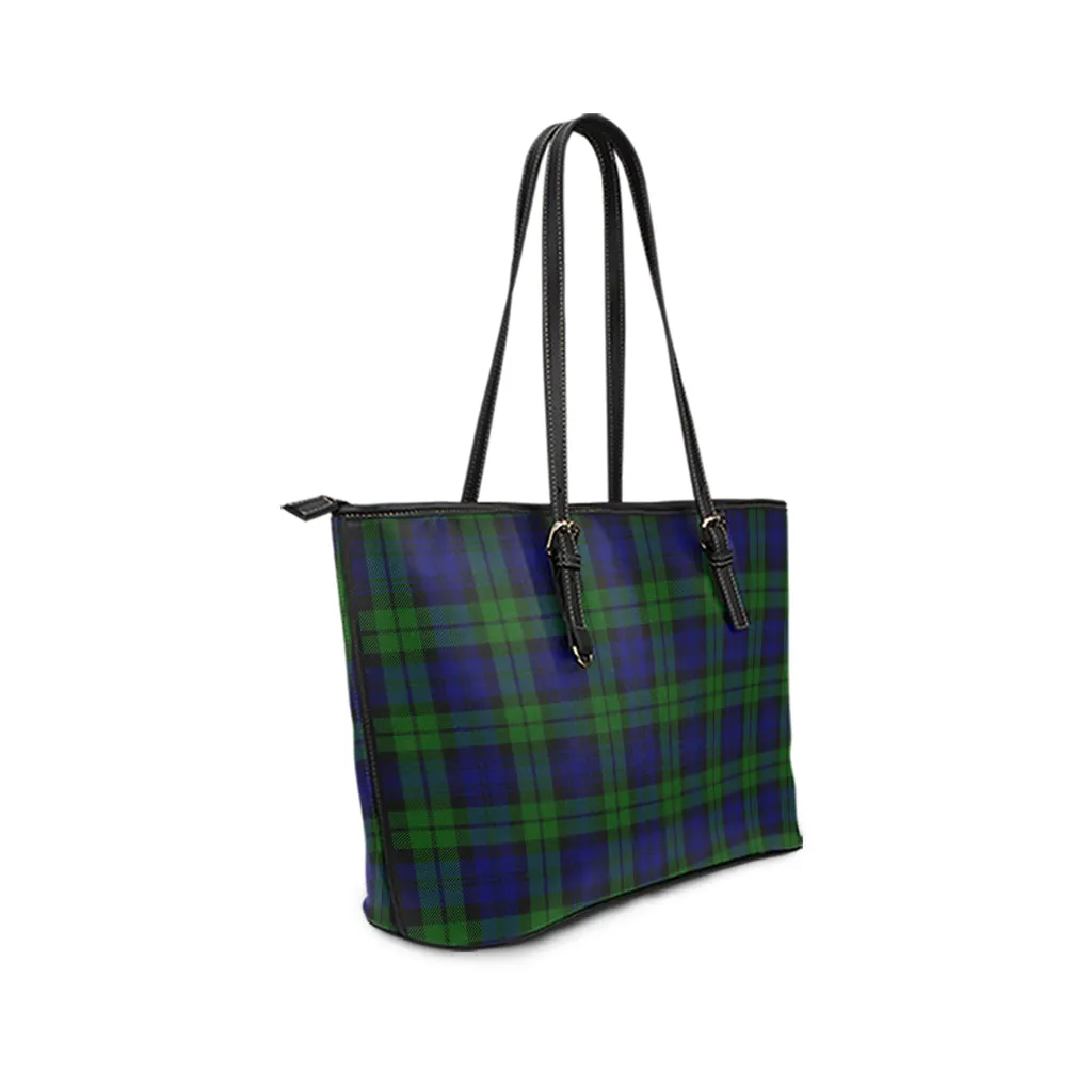 Bannatyne Tartan Leather Tote Bag