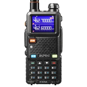 Baofeng UV-5G Plus GMRS Radio | 5W | 2500mAh USB-C Battery | Frequency Copy | 999 CH | NOAA | Support Chirp