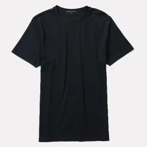 Barakett Short Sleeve Crew Neck Tee-Shirt / Black