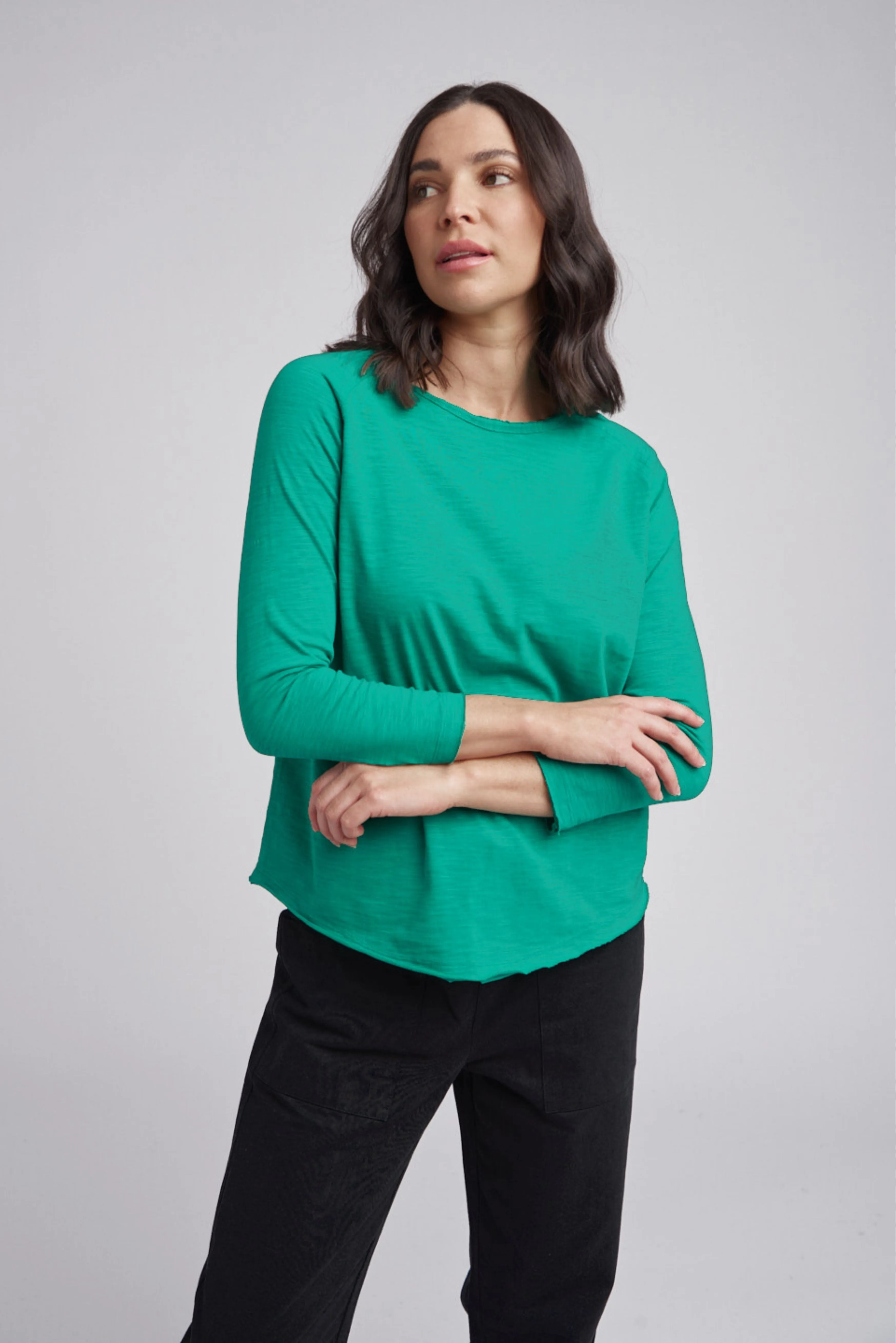 Basic Cotton Tee Greenlake