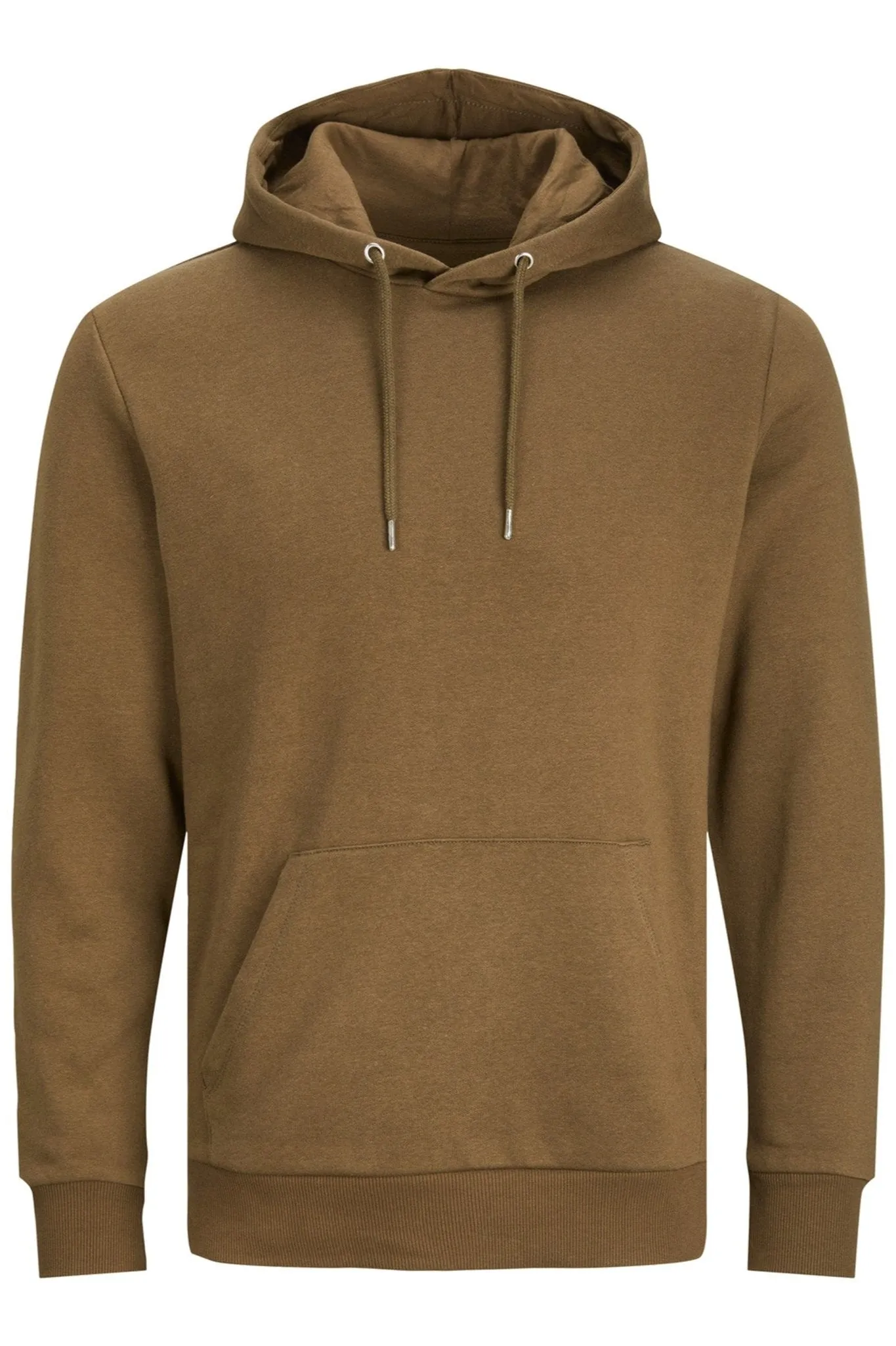 Basic Hoodie Sweat - Brun