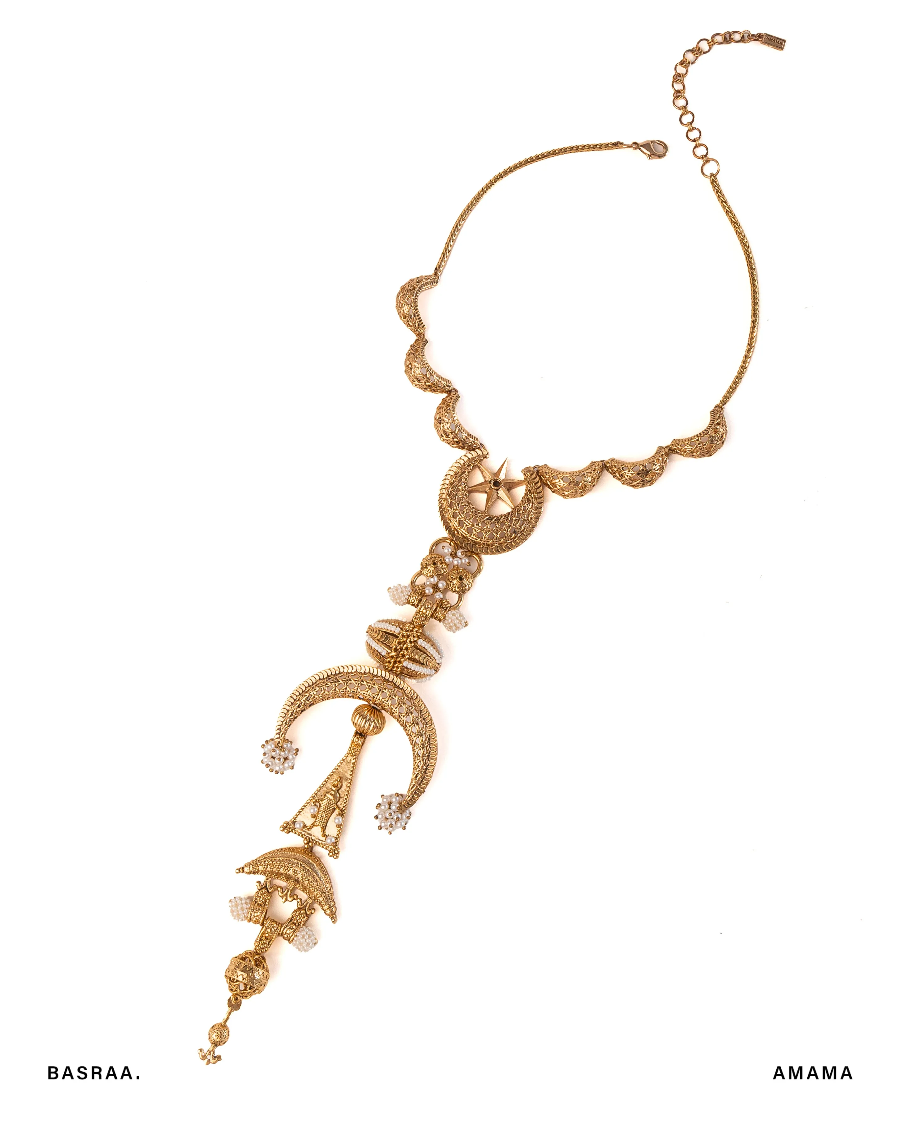 Basra Tie Necklace