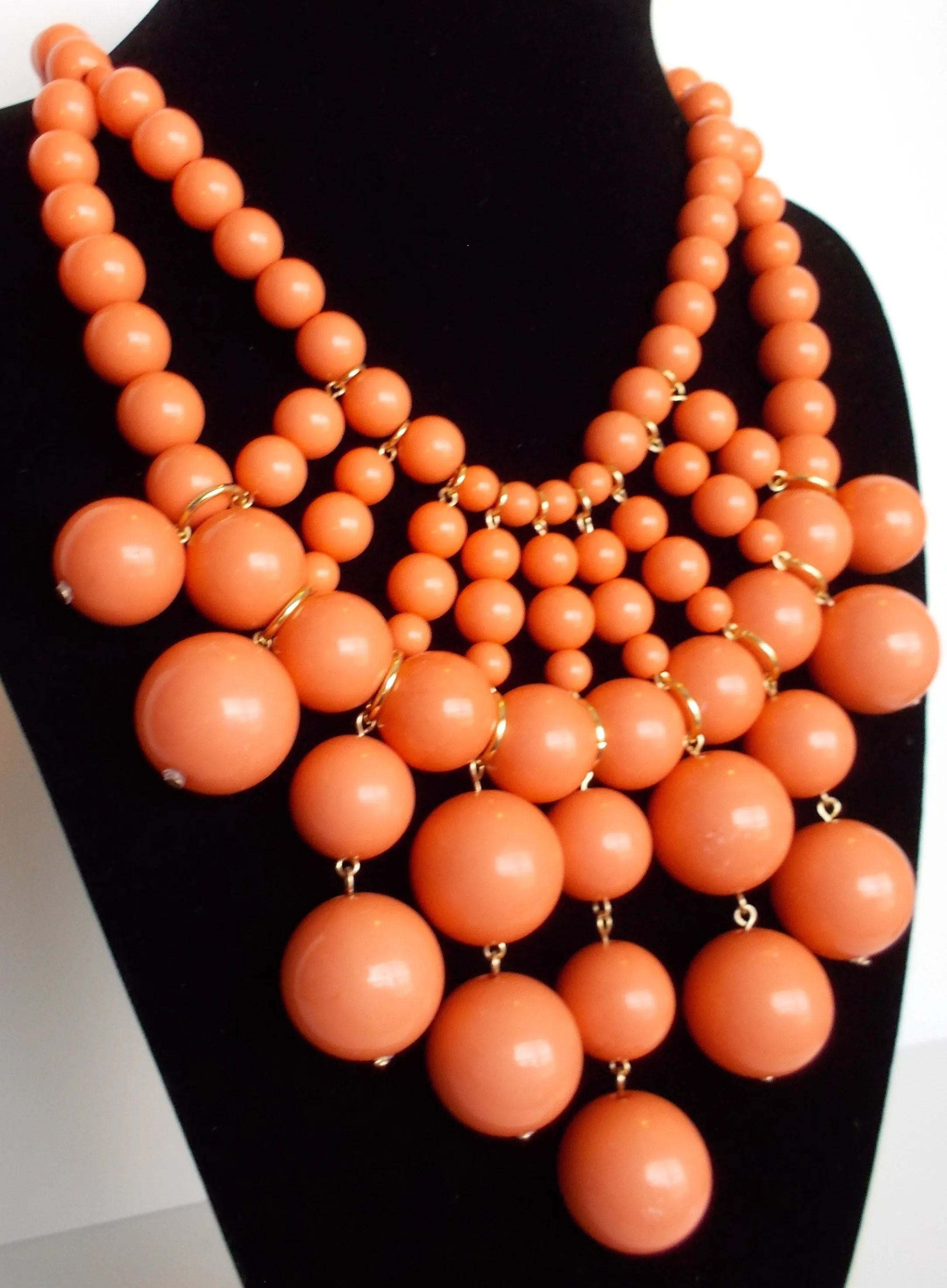 Bauble Bib Statement Necklace
