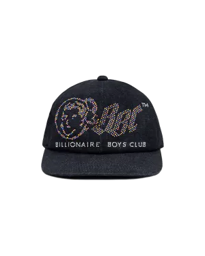 BBC20 OG Logo with Swarovski® crystals Denim Fitted Hat