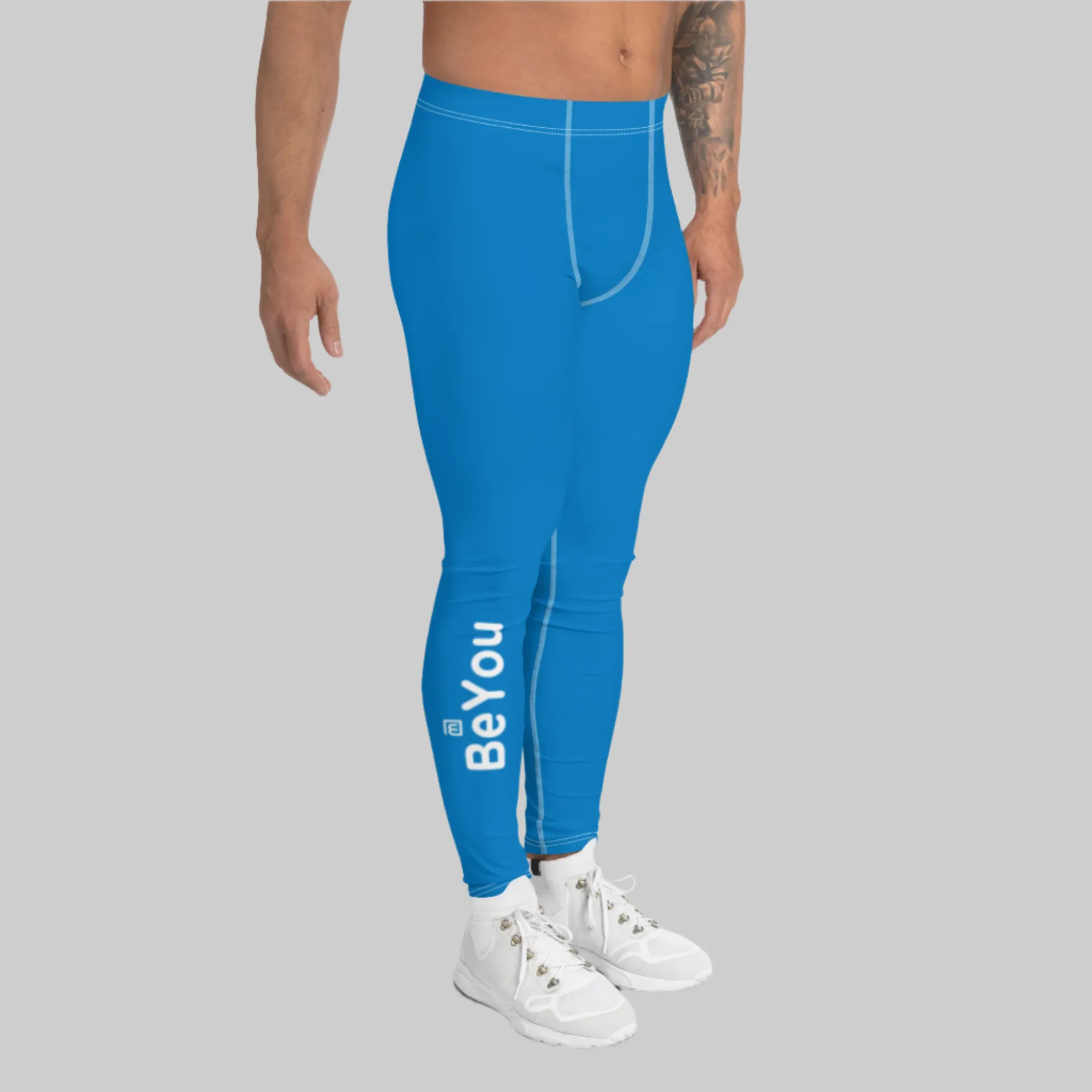 Be-Attractive Unisex Athletic Blue Leggings
