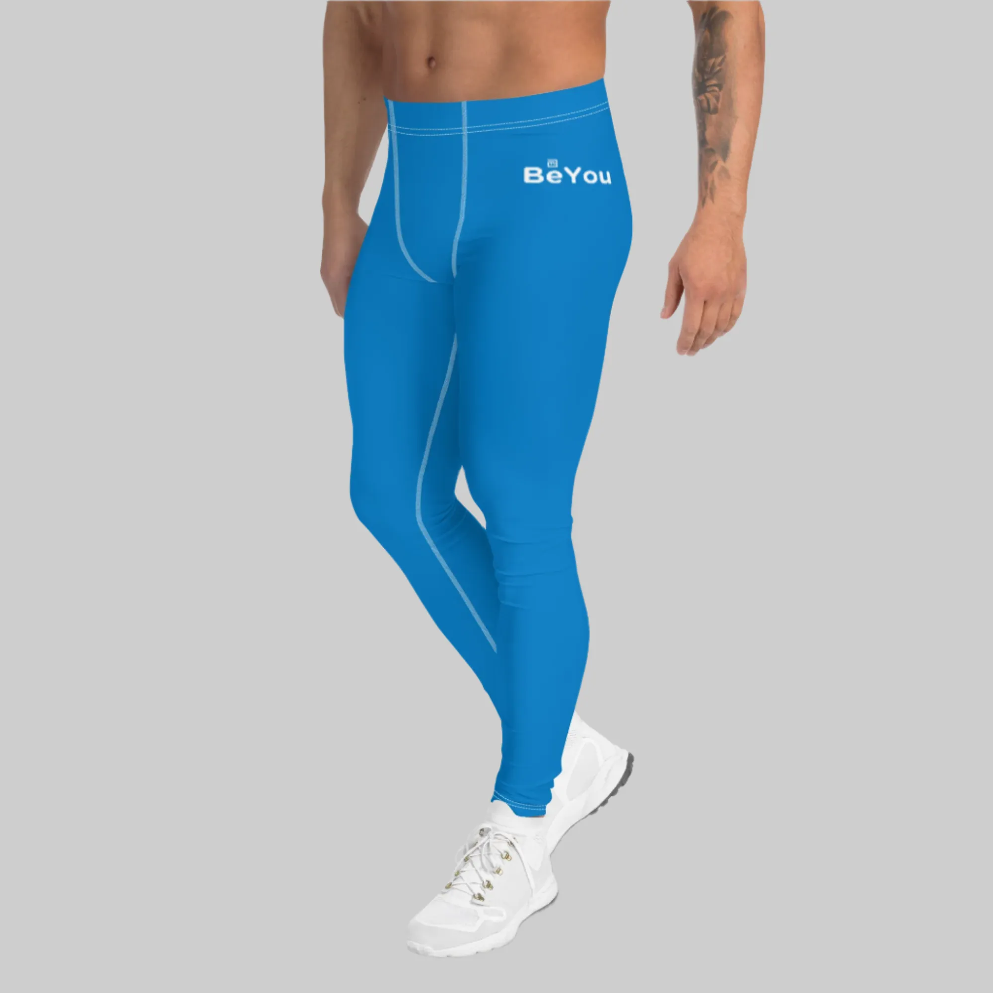 Be-Attractive Unisex Athletic Blue Leggings