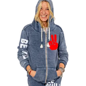 Be Chill Zip Up Hoodie