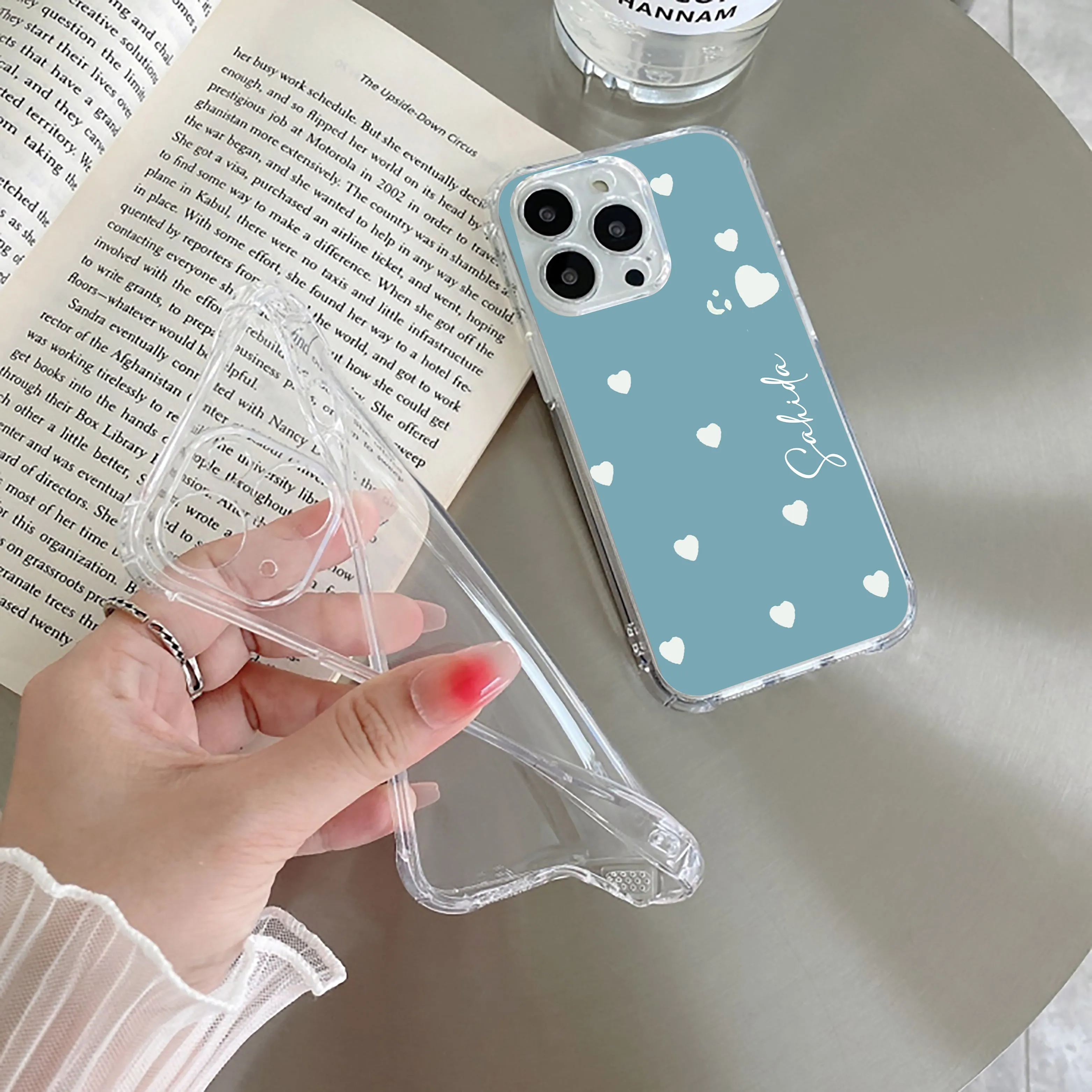 Be Loved Customize Transparent Silicon Case Sky Blue For Redmi/Xiaomi