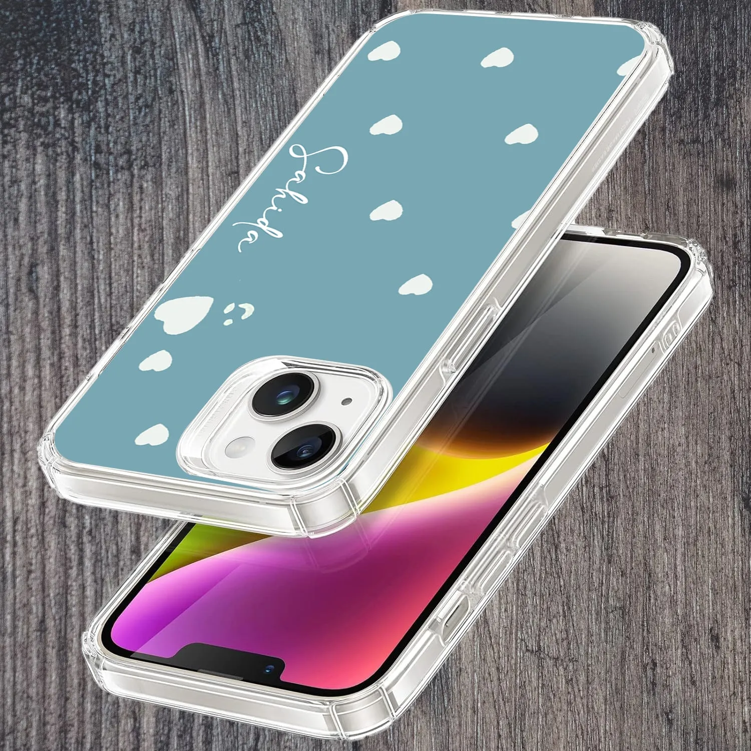 Be Loved Customize Transparent Silicon Case Sky Blue For Redmi/Xiaomi