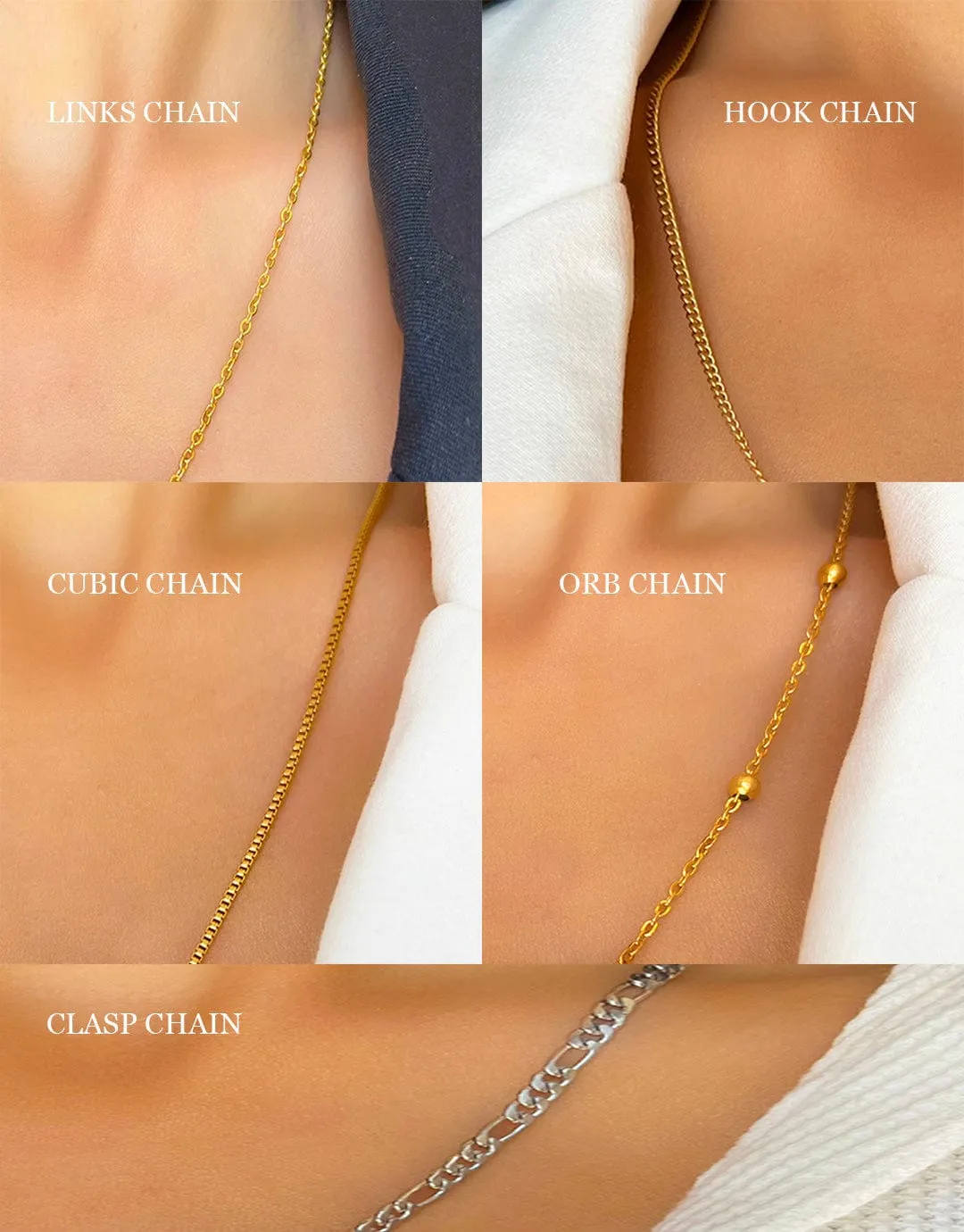 Bear club initial necklace