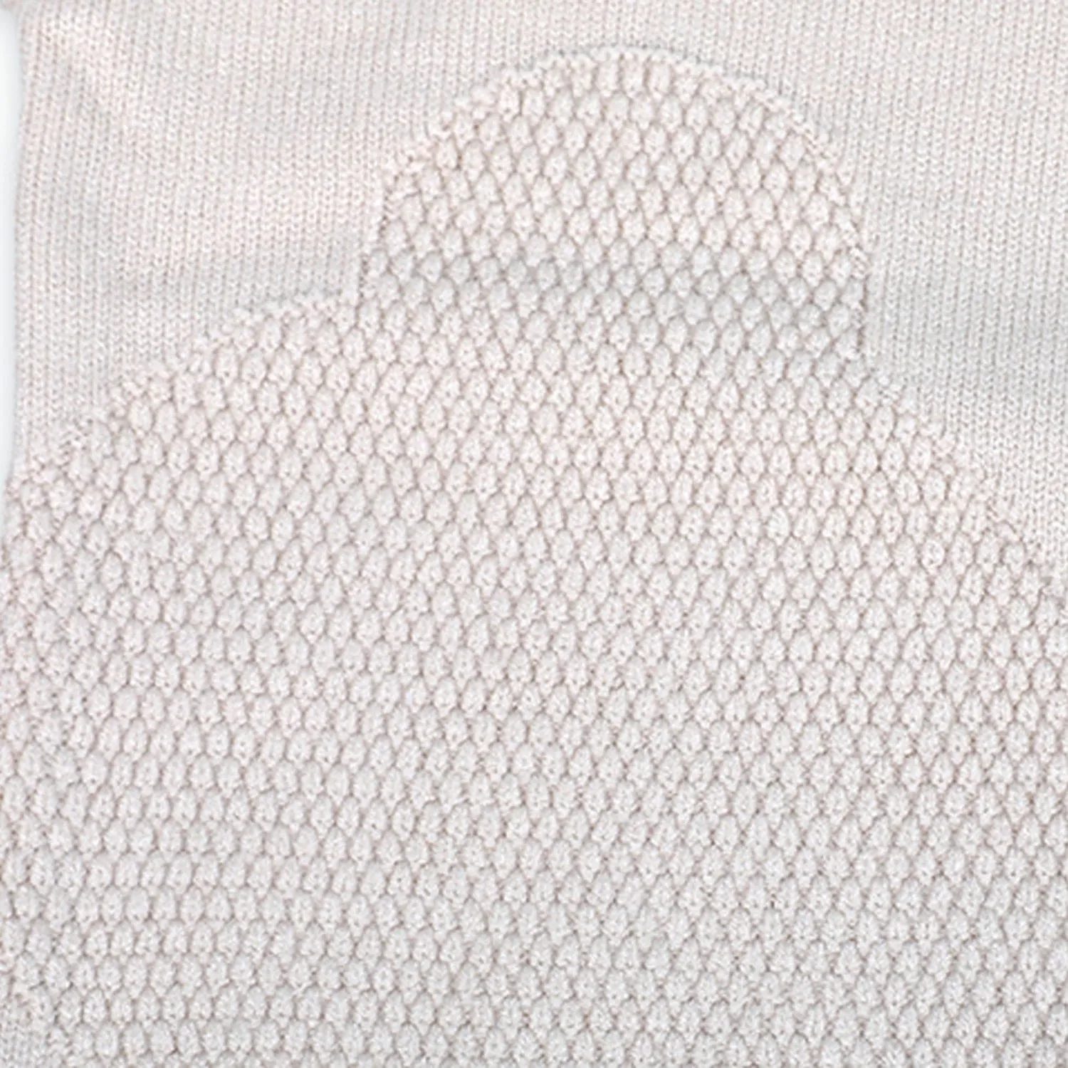 Bear Embroidery Premium Full Sleeves Knitted Sweater - White