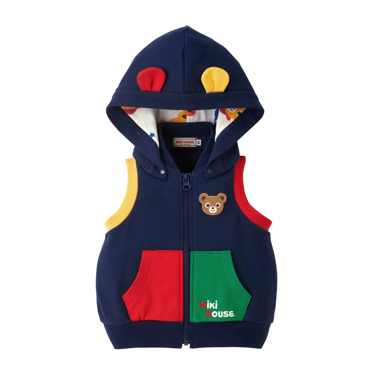 Bear Hooded Vest