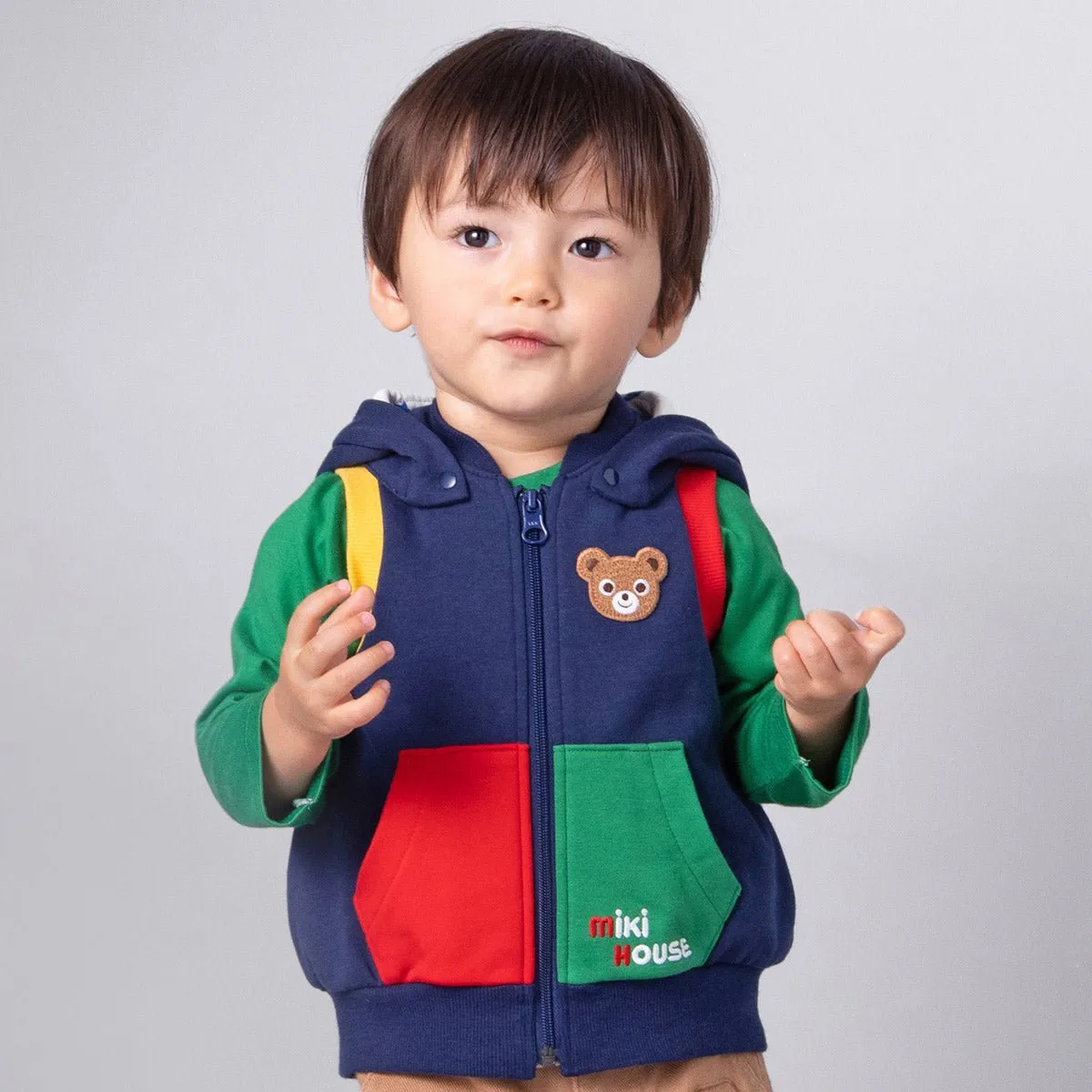 Bear Hooded Vest
