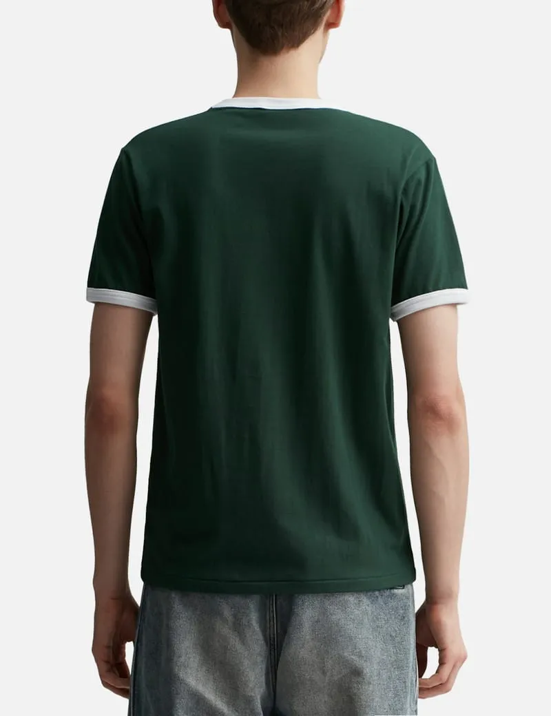 Bear Stamp Ringer T-Shirt
