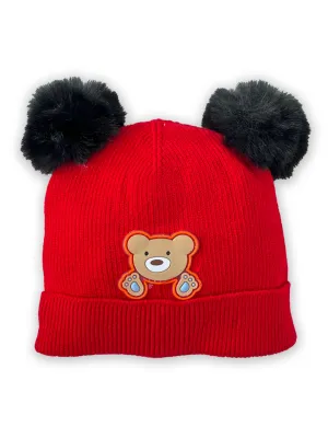 Bearly There Winter Knitted Cap