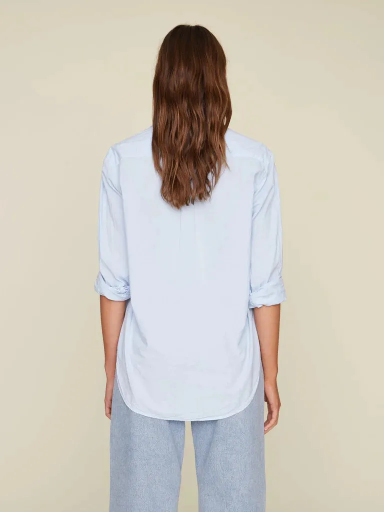 Beau Cotton Shirt - Baby Blue