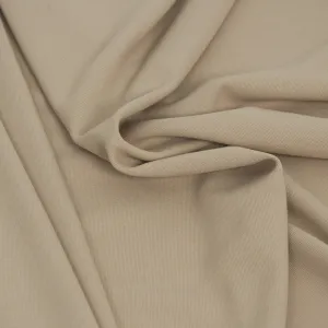 Beige Fleecewool Cotton Fabric 955