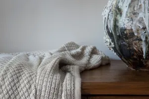 Bemboka Chunky Box Angora & Merino Wool Throw - Pre-Shrunk