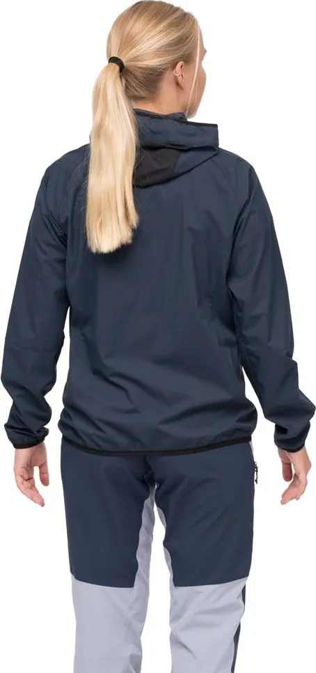 Bergans Women&#x27;s Vaagaa Windbreaker Jacket Navy Blue | Buy Bergans Women&#x27;s Vaagaa Windbreaker Jacket Navy Blue here | Outnorth