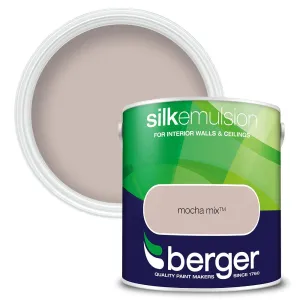 Berger Walls & Ceilings Silk Emulsion Paint | Mocha Mix