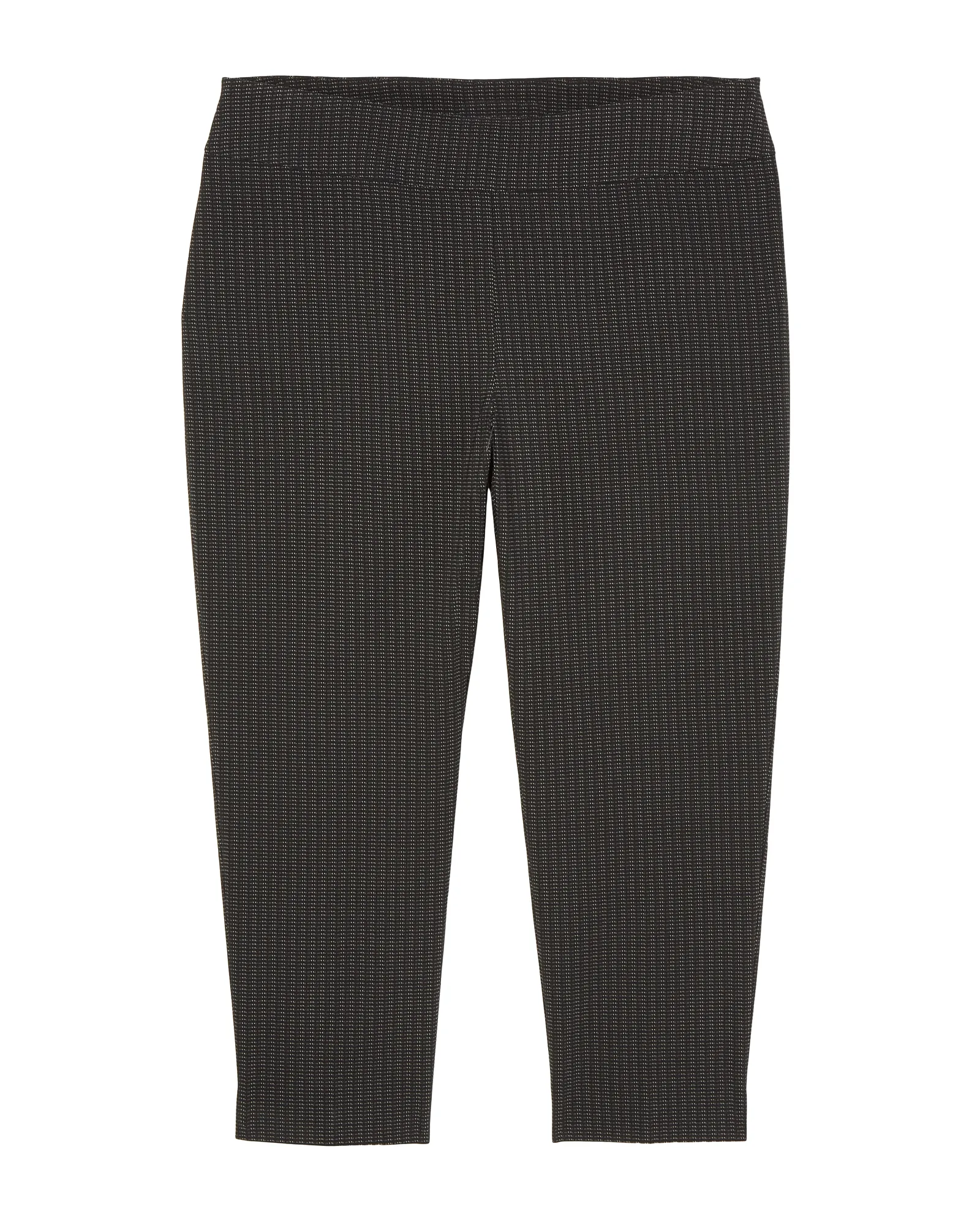 Berlin Pull-On Ankle Pant | Black / White