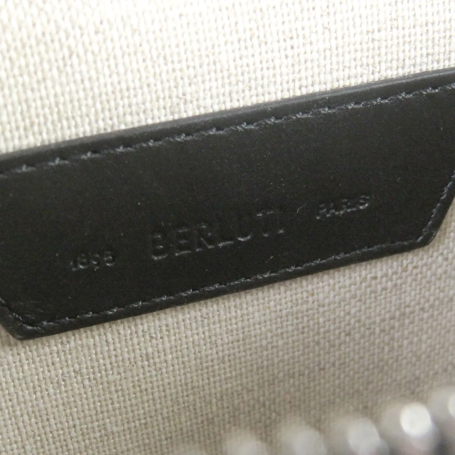 Berluti Scritto Calligraphy Leather Messenger Bag