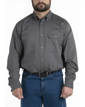 Berne Men's Utility Lightweight Canvas Woven Shirt SH21