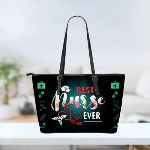 Best Nurse Ever Large Tote Bag