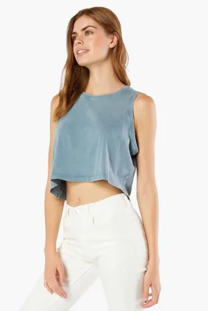 Beyond Yoga Don't Distress Balance Cropped Tank