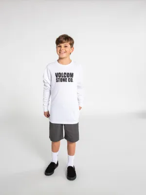 Big boys Ignighter Long Sleeve Tee - White