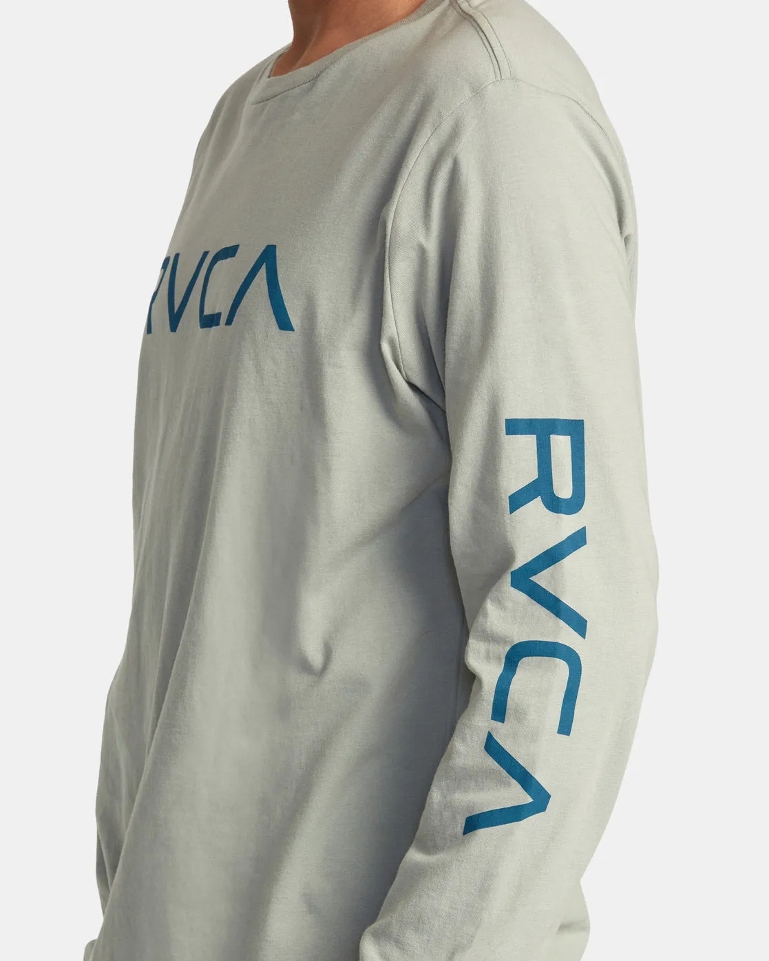Big RVCA Long Sleeve Tee - Iron