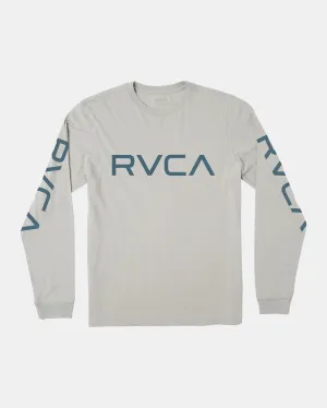 Big RVCA Long Sleeve Tee - Iron